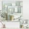 Designart - Pastel Bath I - Bathroom Premium Canvas Wall Art